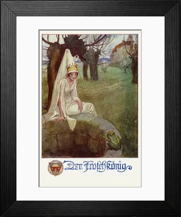 Framed Print : The Frog Prince Framed Print : The Frog Prince