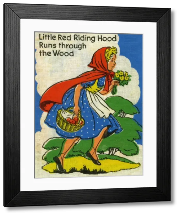 Framed Print : Red Riding Hood Framed Print : Red Riding Hood