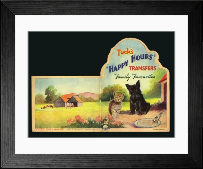 Framed Print : Happy Hours Transfers. No 7 Framed Print : Happy Hours Transfers. No 7