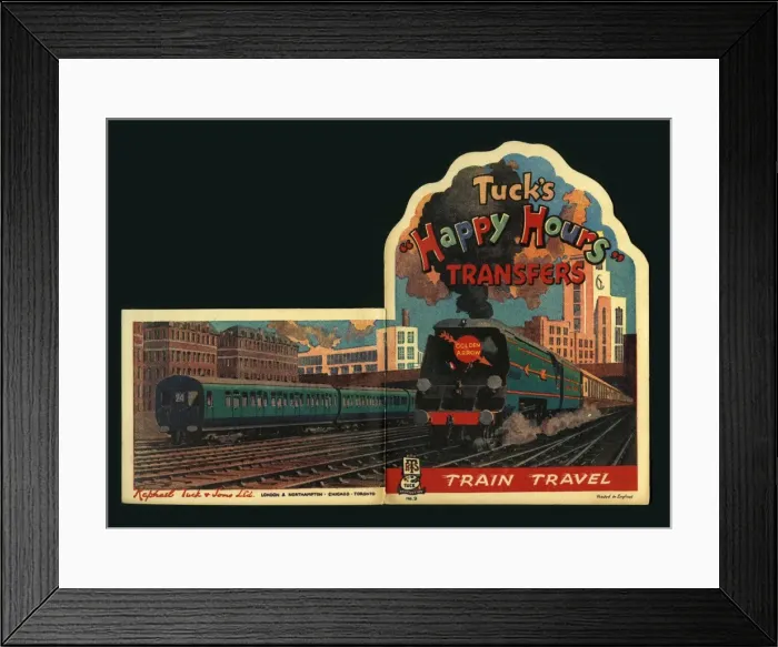 Framed Print : Happy Hours Transfers. No 9 Framed Print : Happy Hours Transfers. No 9