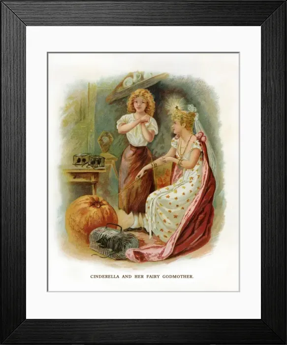 Framed Print : Cinderella Framed Print : Cinderella