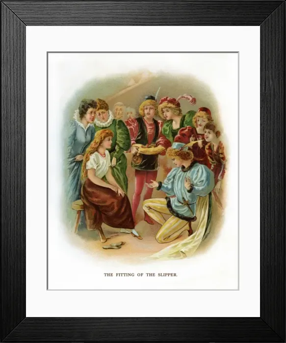 Framed Print : Cinderella Framed Print : Cinderella