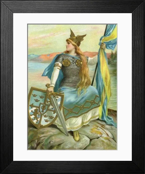 Framed Print : Svea (Swede) Framed Print : Svea (Swede)