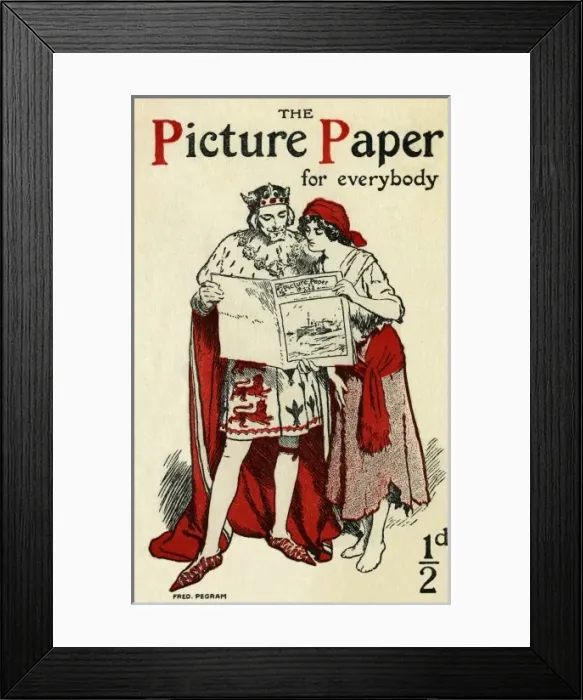 Framed Print : The Picture Paper