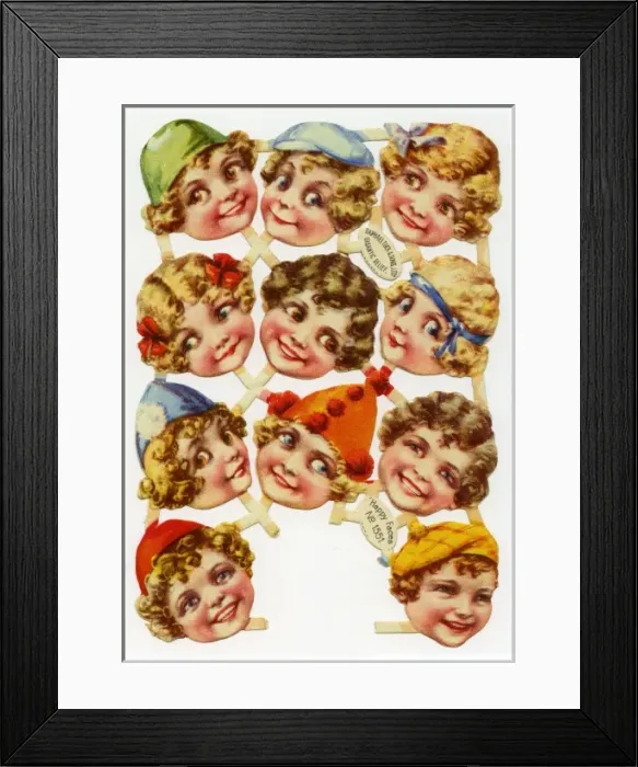 Framed Print : Raphael Tuck Scraps Framed Print : Raphael Tuck Scraps