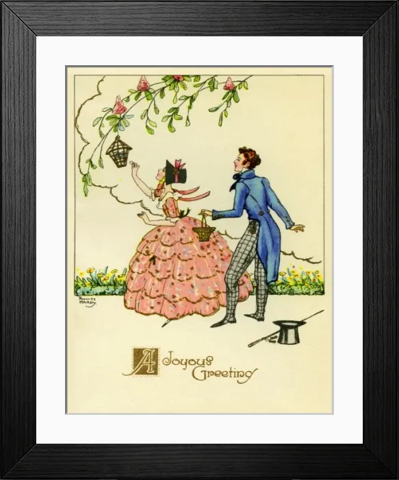 Framed Print : Regency costume Framed Print : Regency costume