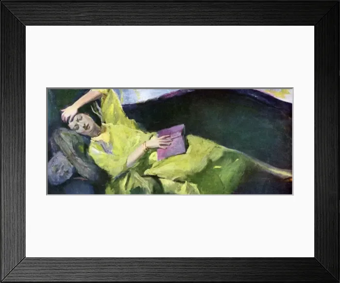 Framed Print : Woman with a headache Framed Print : Woman with a headache