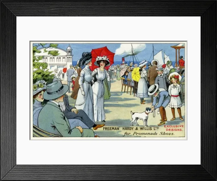 Framed Print : Freeman Hardy & Willis Framed Print : Freeman Hardy & Willis