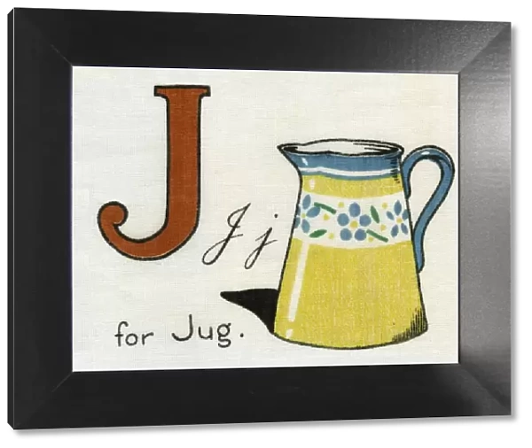 J for Jug. From a Deans Rag Book entitled Kiddiewiddies ABC Date: 1920