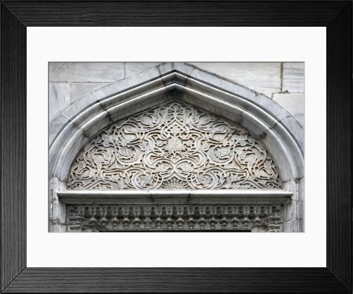 Framed Print : Windows of the Green Mosque in Bursa, Turkey Framed Print : Windows of the Green Mosque in Bursa, Turkey