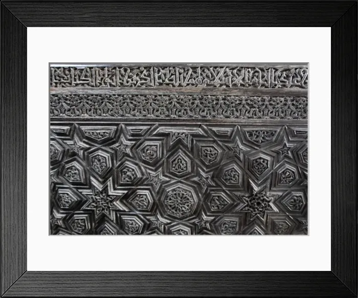 Framed Print : The ebony minbar in the Alaeddin Mosque in Konya, Turkey Framed Print : The ebony minbar in the Alaeddin Mosque in Konya, Turkey