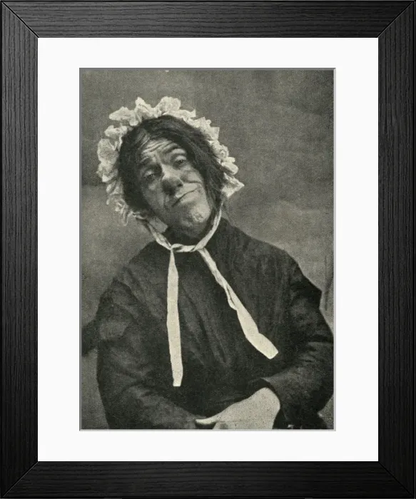 Framed Print : Albert Chevalier - Sairey Gamp Framed Print : Albert Chevalier - Sairey Gamp