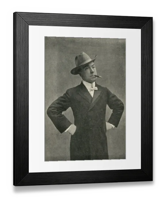 Framed Print : Albert Chevalier - Yankee in London Framed Print : Albert Chevalier - Yankee in London