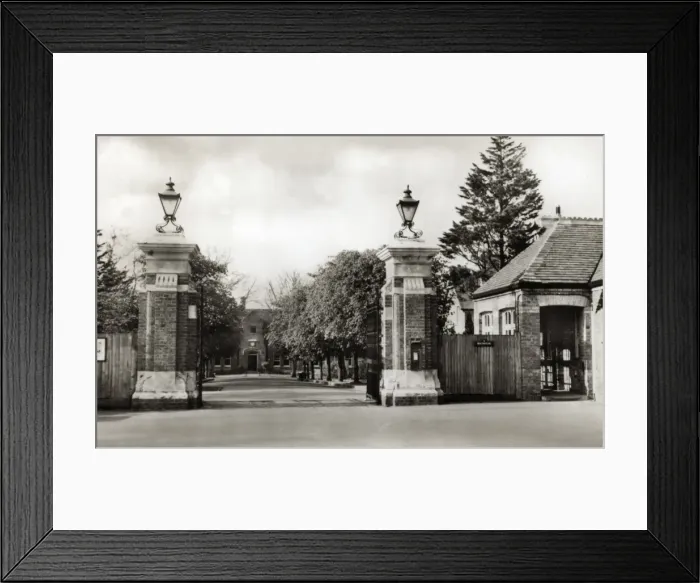 Framed Print : Entrance to Kensington & Chelsea District School, Banstead Framed Print : Entrance to Kensington & Chelsea District School, Banstead