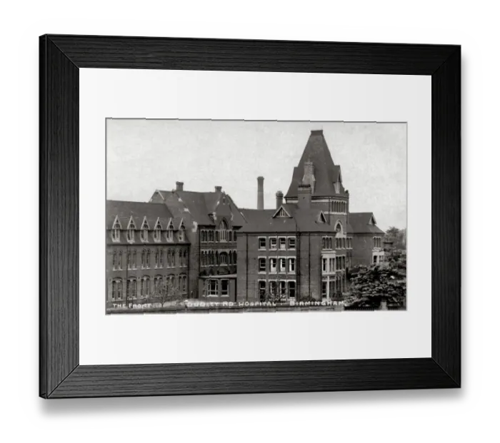 Framed Print : Dudley Road Hospital, Birmingham Framed Print : Dudley Road Hospital, Birmingham