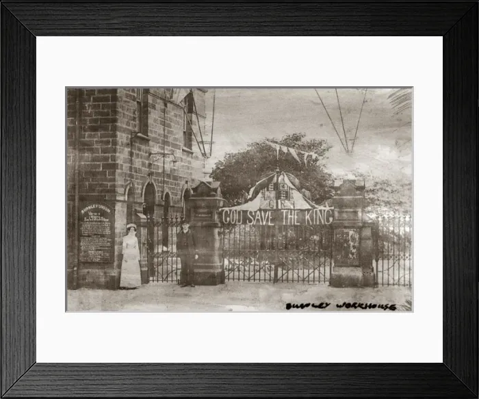 Framed Print : Burnley Workhouse, Lancashire Framed Print : Burnley Workhouse, Lancashire
