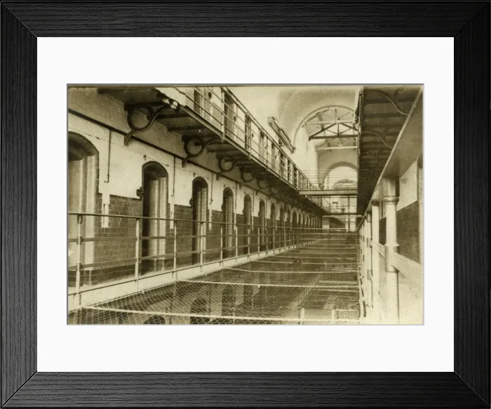 Framed Print : Durham Gaol interior Framed Print : Durham Gaol interior