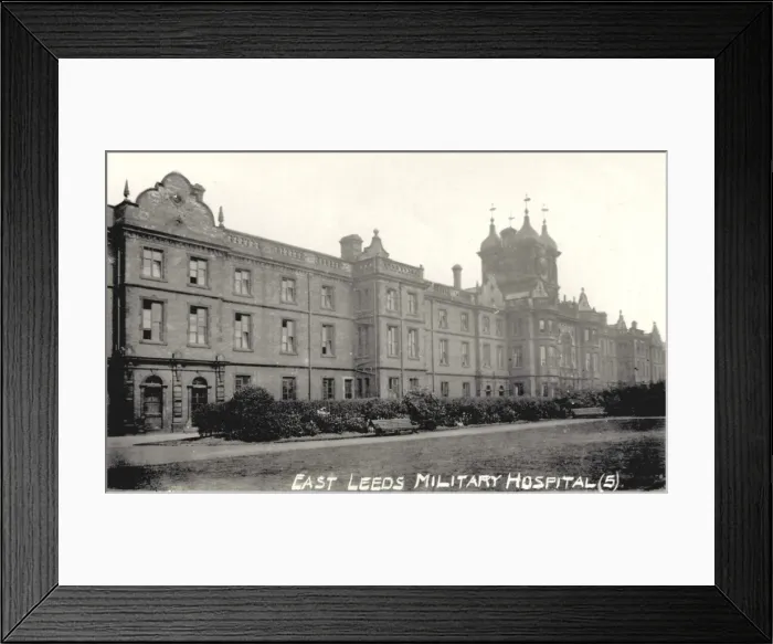 Framed Print : East Leeds Military Hospital / Leeds Workhouse, West Yorkshi Framed Print : East Leeds Military Hospital / Leeds Workhouse, West Yorkshi