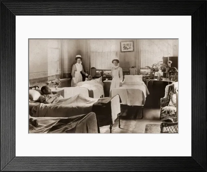 Framed Print : St Olave Union Workhouse, Ladywell, South London - Ward Inte Framed Print : St Olave Union Workhouse, Ladywell, South London - Ward Inte
