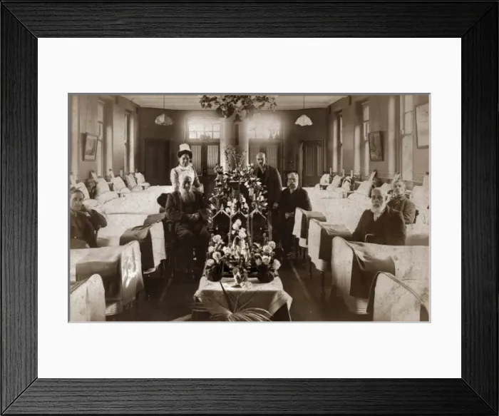 Framed Print : St Olave Union Workhouse, Ladywell, South London - Ward Inte Framed Print : St Olave Union Workhouse, Ladywell, South London - Ward Inte