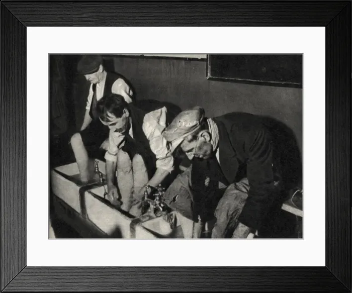 Framed Print : Salvation Army Hostel - Foot-washing Framed Print : Salvation Army Hostel - Foot-washing
