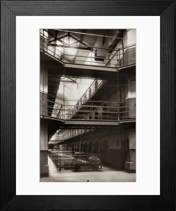 Framed Print : Warwick Prison - Interior View Framed Print : Warwick Prison - Interior View