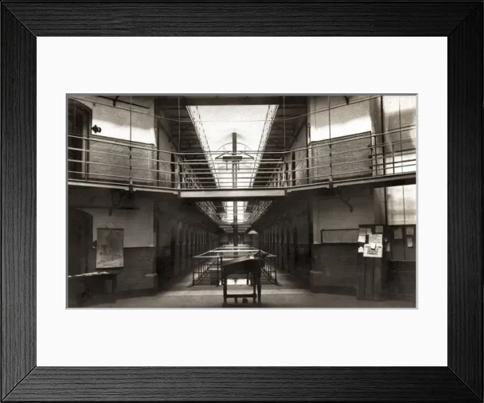 Framed Print : Warwick Prison - Interior View Framed Print : Warwick Prison - Interior View