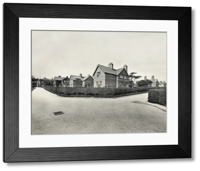 Framed Print : Cottage Homes at Wavertee, Liverpool Framed Print : Cottage Homes at Wavertee, Liverpool