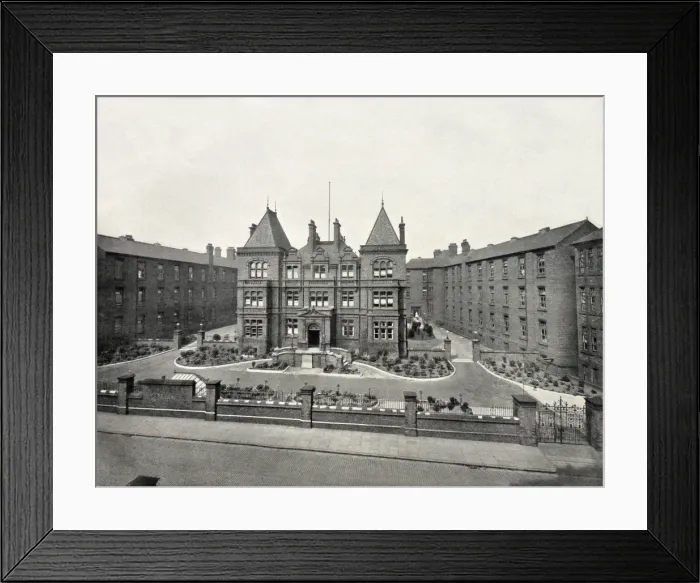 Framed Print : West Derby Union, Liverpool - Mill Road Hospital Framed Print : West Derby Union, Liverpool - Mill Road Hospital