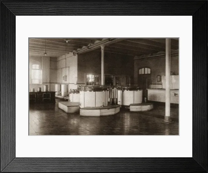 Framed Print : Kitchen at Merxplas Labour Colony, Belgium Framed Print : Kitchen at Merxplas Labour Colony, Belgium