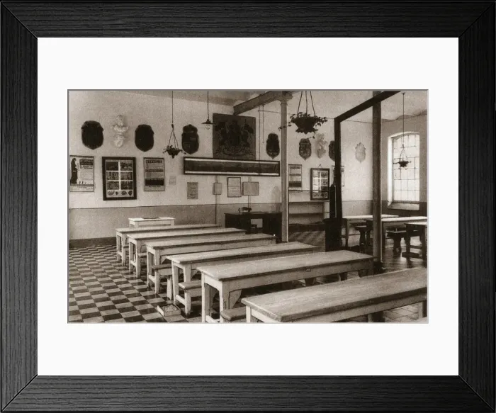 Framed Print : Conference Room at Merxplas Labour Colony, Belgium Framed Print : Conference Room at Merxplas Labour Colony, Belgium
