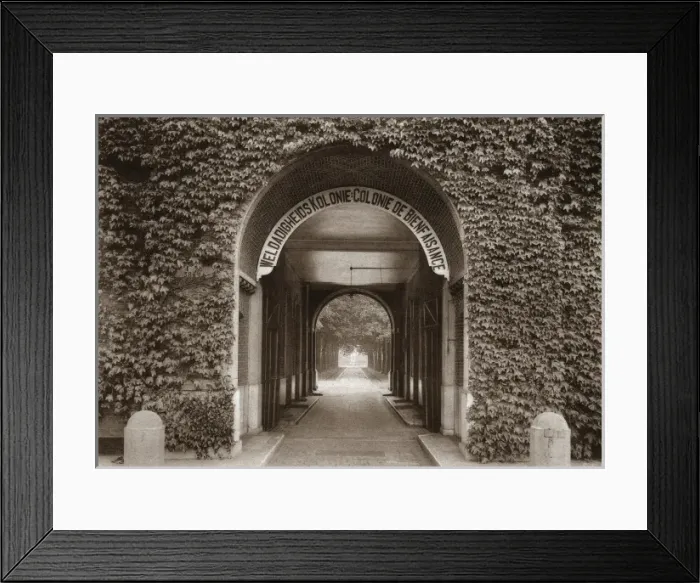 Framed Print : Entrance to Merxplas Labour Colony, Belgium Framed Print : Entrance to Merxplas Labour Colony, Belgium