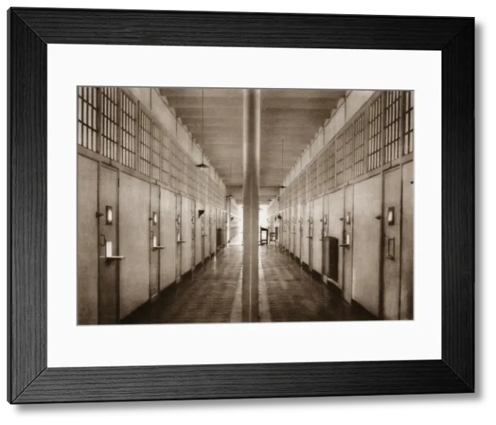 Framed Print : Cells at Establishment for Recidivists, Merxplas, Belgium Framed Print : Cells at Establishment for Recidivists, Merxplas, Belgium