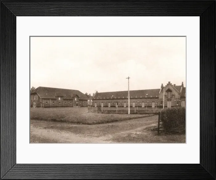 Framed Print : Farm buildings at Merxplas Labour Colony, Belgium Framed Print : Farm buildings at Merxplas Labour Colony, Belgium
