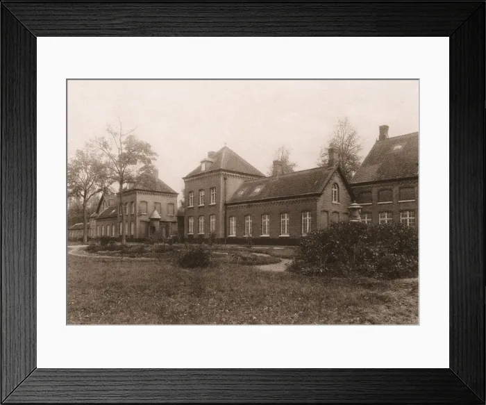 Framed Print : House of Refuge at Wortel, Belgium Framed Print : House of Refuge at Wortel, Belgium