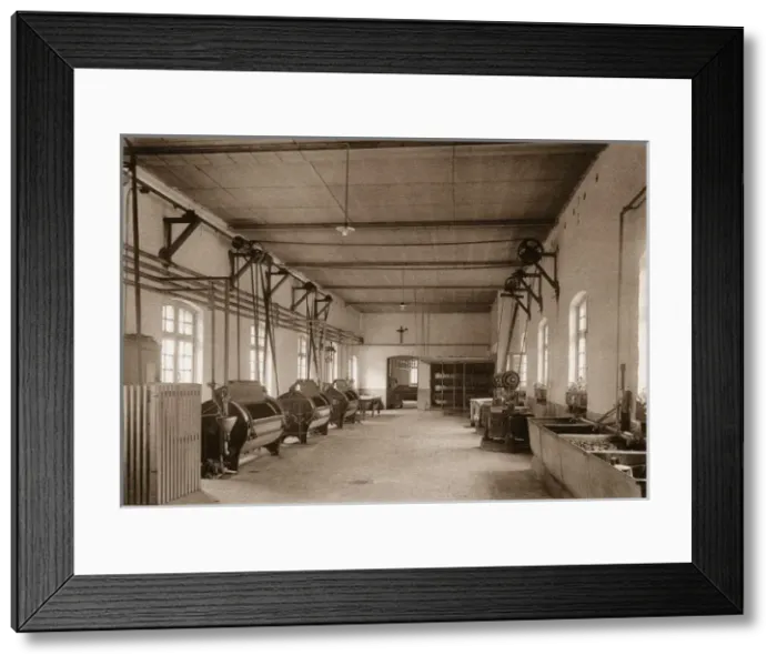 Framed Print : Laundry at Merxplas Labour Colony, Belgium Framed Print : Laundry at Merxplas Labour Colony, Belgium