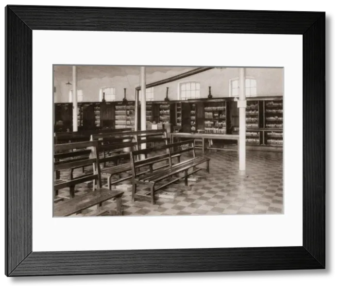 Framed Print : Lecture Room at Merxplas Labour Colony, Belgium Framed Print : Lecture Room at Merxplas Labour Colony, Belgium