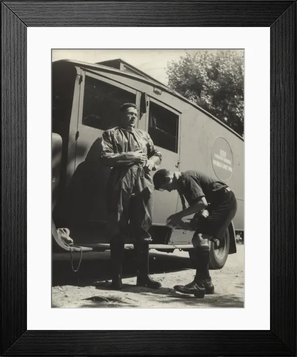 Framed Print : Scouts during Wartime Framed Print : Scouts during Wartime