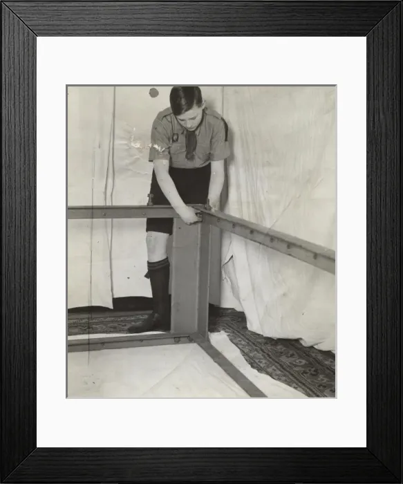 Framed Print : Scouts during Wartime Framed Print : Scouts during Wartime