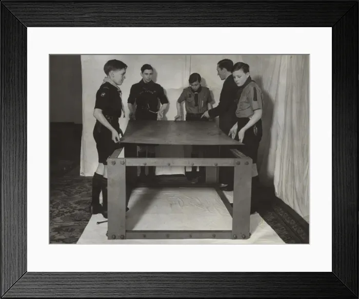 Framed Print : Scouts during Wartime Framed Print : Scouts during Wartime