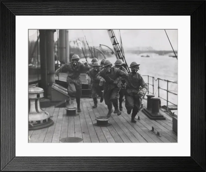 Framed Print : Scouts during Wartime Framed Print : Scouts during Wartime