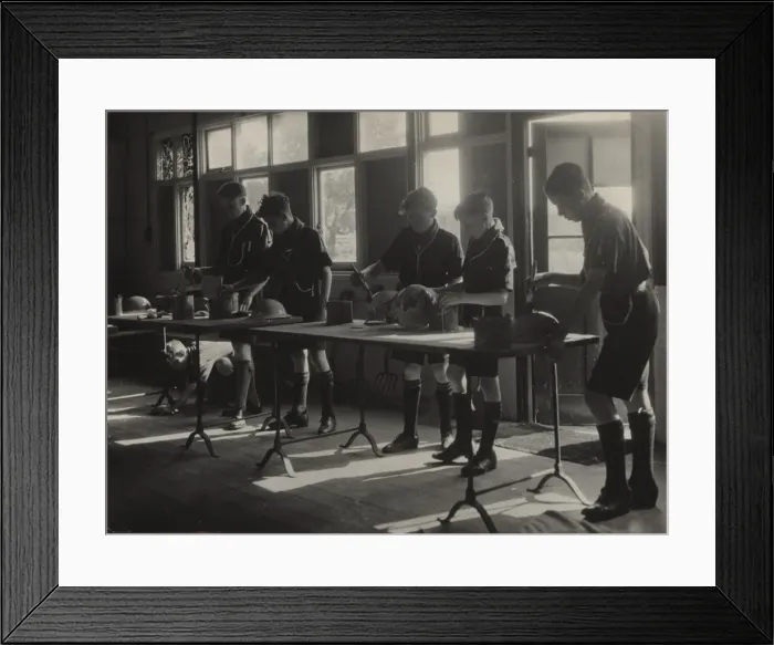 Framed Print : Scouts during Wartime Framed Print : Scouts during Wartime