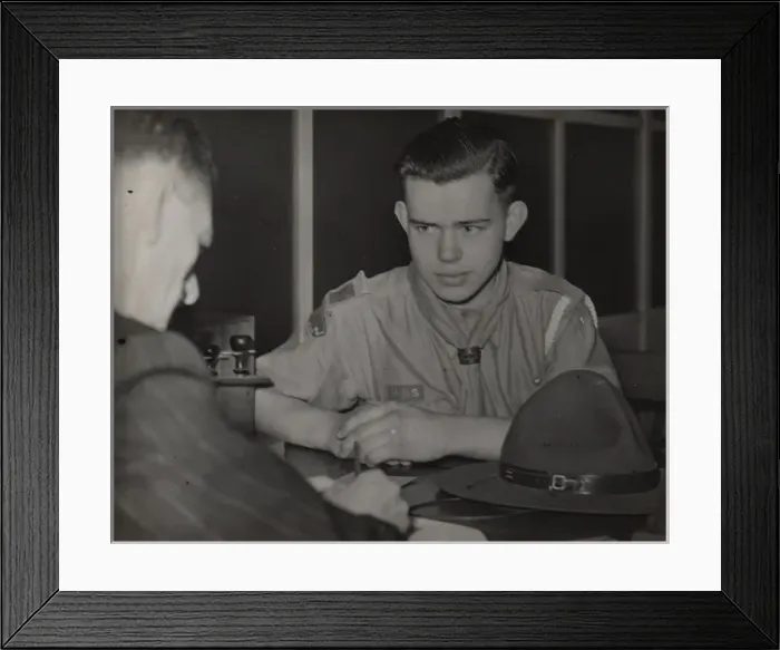 Framed Print : Scouts during Wartime Framed Print : Scouts during Wartime