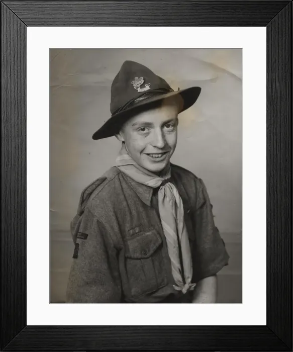 Framed Print : Scouts during Wartime