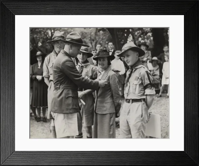 Framed Print : Scouts during Wartime Framed Print : Scouts during Wartime
