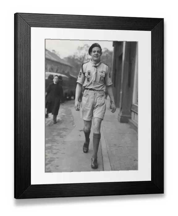 Framed Print : Scouts during Wartime Framed Print : Scouts during Wartime