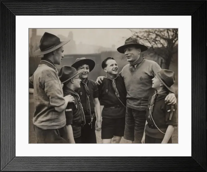 Framed Print : Scouts during Wartime Framed Print : Scouts during Wartime