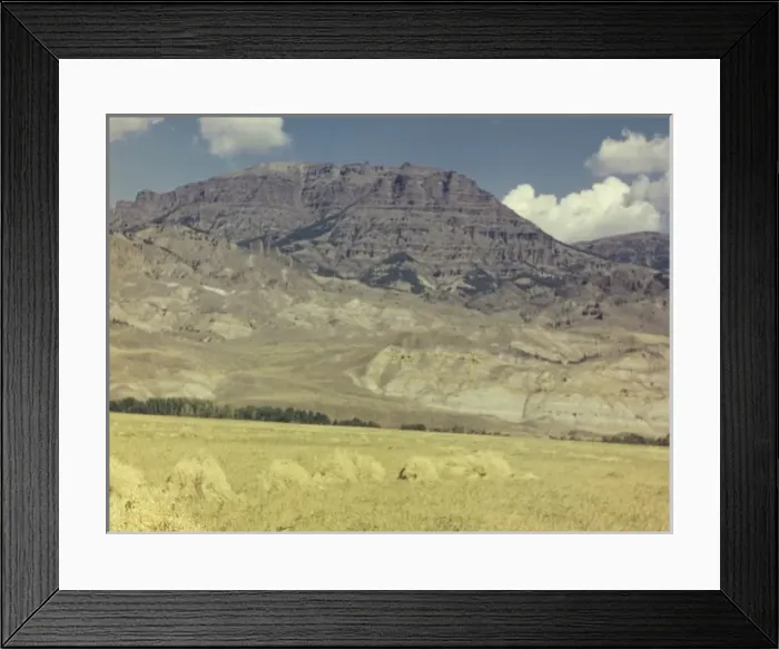 Framed Print : Shoshone Mountains - Wyoming Framed Print : Shoshone Mountains - Wyoming