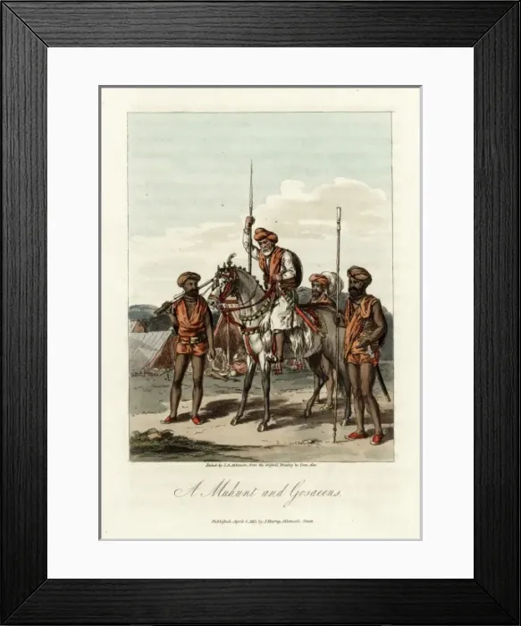 Framed Print : A muhunt and gosaeens Framed Print : A muhunt and gosaeens