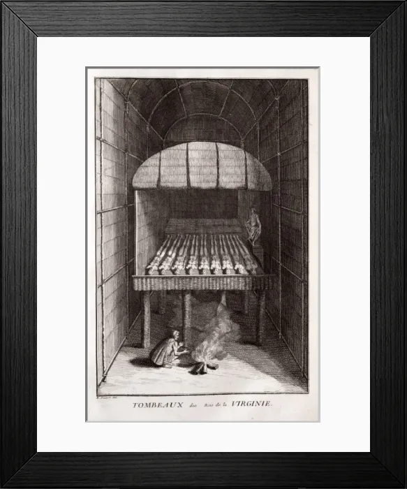 Framed Print : Tomb for Native American chiefs in Virginia Framed Print : Tomb for Native American chiefs in Virginia